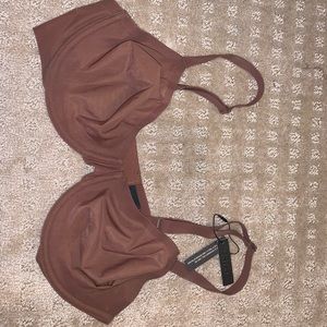 SKIMS Naked Demi Underwire Bra in color JA…